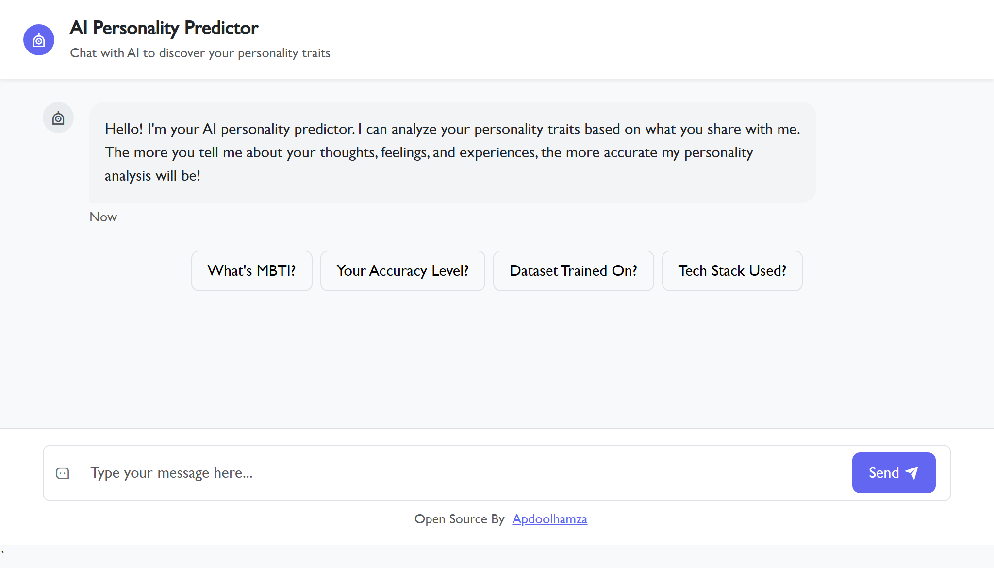 Personality Predictor